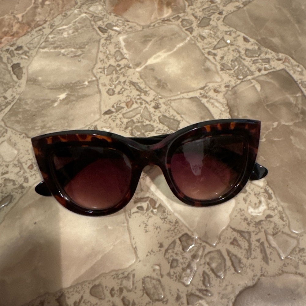 Source Unknown Tortoise Shell Sunglasses